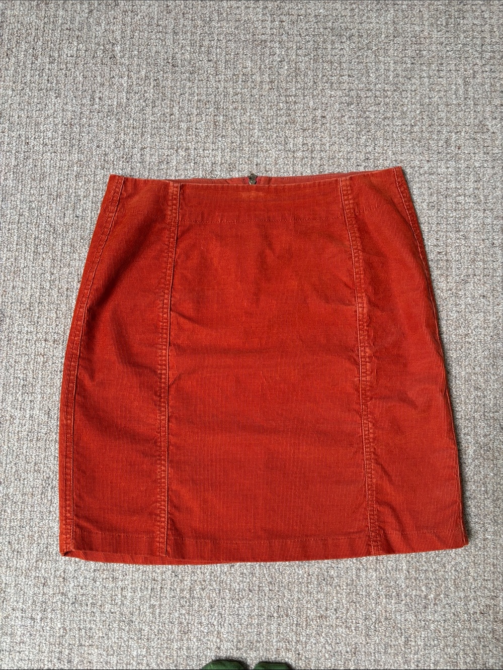 Garnet Hill corduroy skirt
